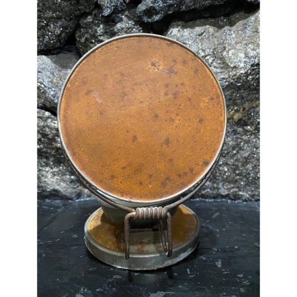 Authentic Antique  Shaving Mirror & Removable Bowl Made in Germany - Picture 6 of 7